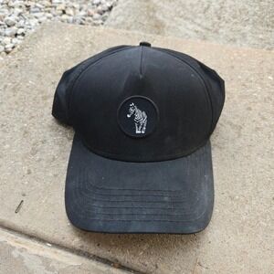Yea.Nice Zebra Hat Nylon Snapback Skater Streetwear OSFA Black Adjustable Cap‎
